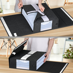 3pcs Foldable Quilts Bed Sheet Storage Box Large Capacity