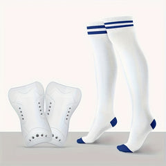 Men's Breathable Fitness Shin Guards Socks