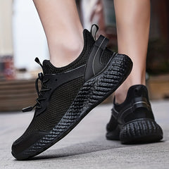 Men's Mesh Sneakers Non Slip Outdoor Shoes Hiking Climbing