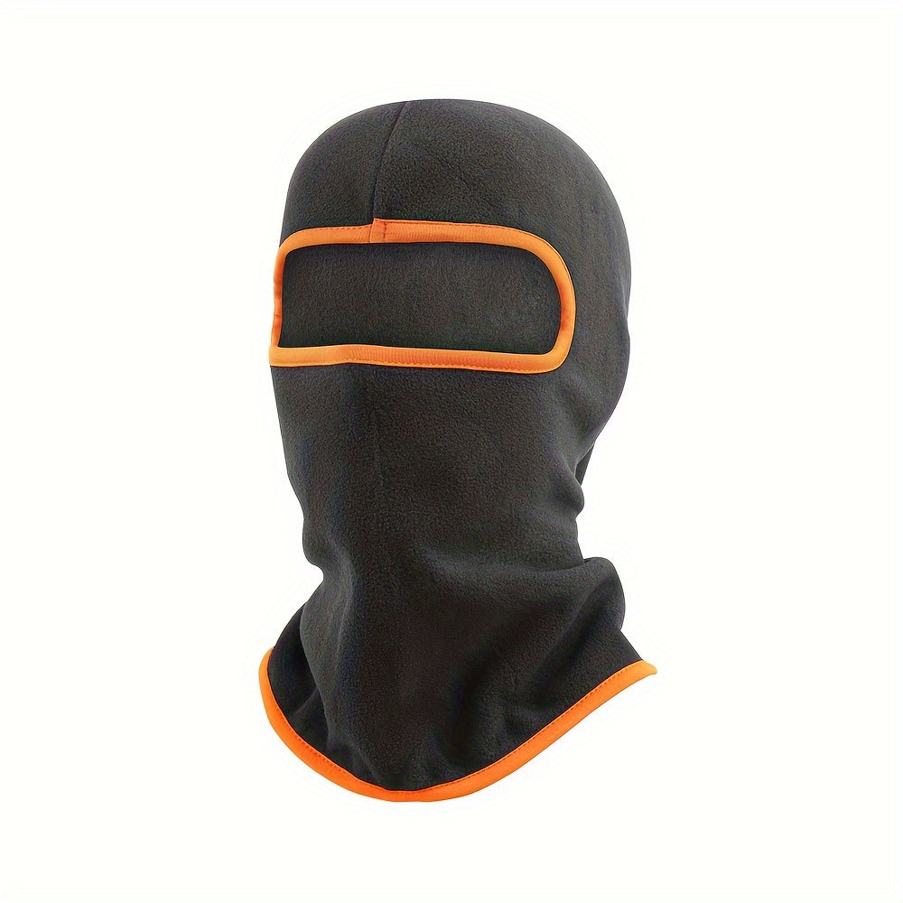 Polar Fleece Balaclava Windproof Full Face Mask Neck Gaiter For Outdoor Sports