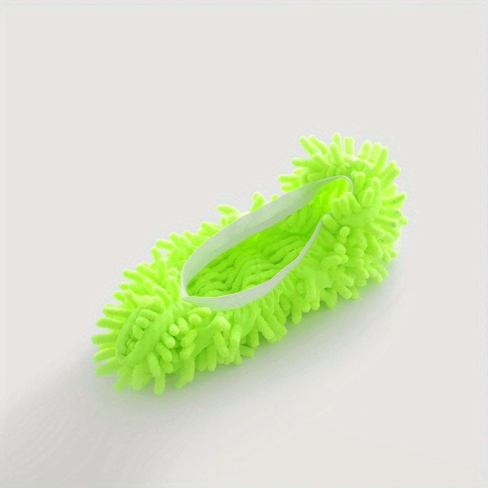 Chenille Lazy Mopping Slippers Cover Washable Mopping Slippers
