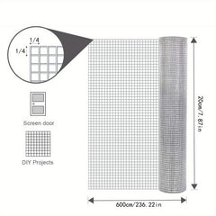 1pc 2 54 10 Hardware Cloth 19x19 68ft Welded Galvanized Wire Fence