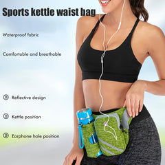 Outdoor Sports Fanny Pack Waterproof Bag Gray