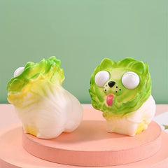 Cute Cabbage Dog Pinch Toy for Stress Relief