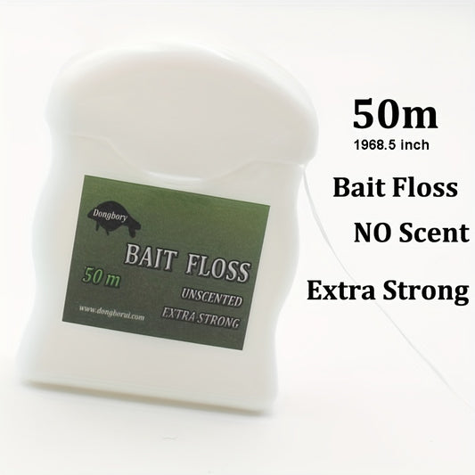 50m Carp Fishing Bait Floss Grips Boilies Holder Chod Hair Ronnie Rig