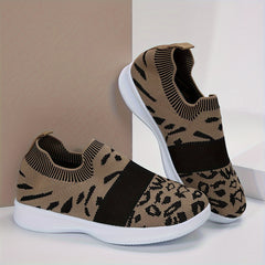 Women's Comfort Road Running Shoes Slip-On Mesh Lightweight Non-Slip Sneakers