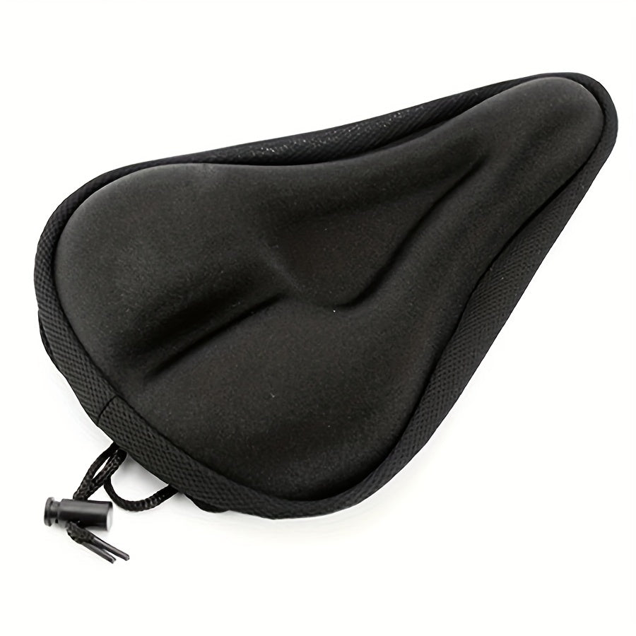 Gel Padded Comfort Bike Seat Cover for Men & Women - Pain-Free Ride