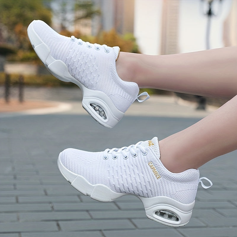 Arch Support Non Slip Dance Shoes Mesh Breathable Air Cushion Sport Shoes