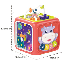 Colorful Musical Baby Activity Cube Toy
