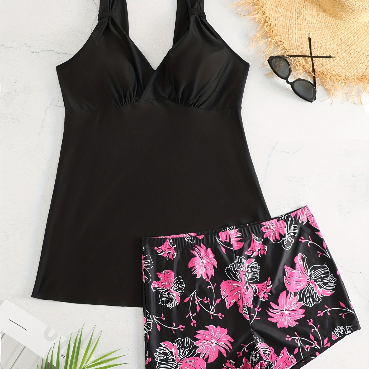 Tankini Set Women's 2 Piece Swimsuit