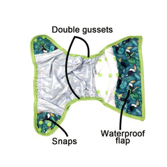 Cloth Diaper Cover Eco Friendly Nappy Diaper Waterproof Breathable