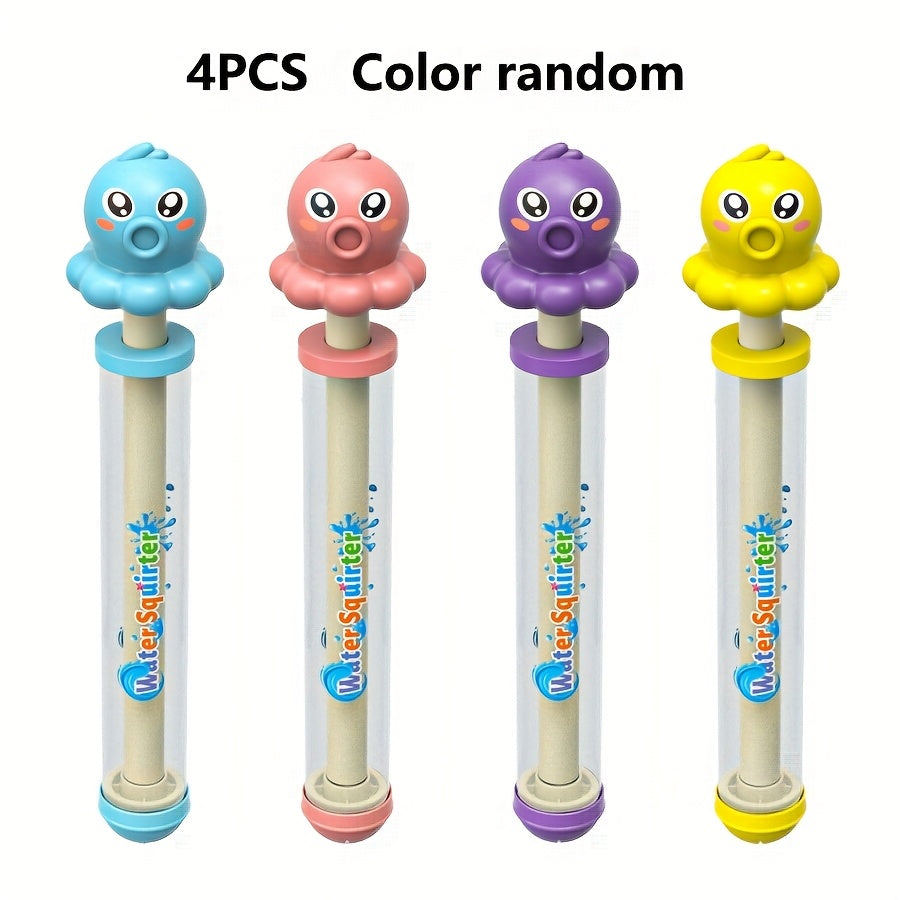 Kids Fireworks Water Gun Toy Large Capacity Pull Back Splash Water Cannon