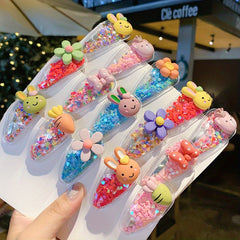 15pcs Girls Sweet Hairpin Hair Clips Decorative Accessories Sets