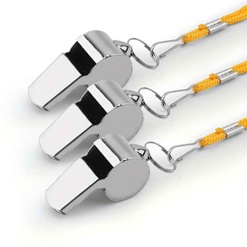 Sports Referee Whistle Metal Stainless Steel Whistle