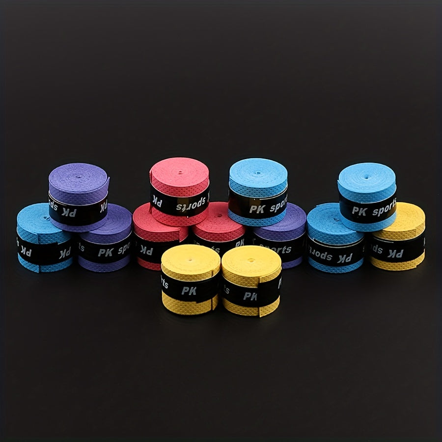10 pcs Anti Slip Overgrips for Sports Equipment Badminton Fishing Tennis Bikes