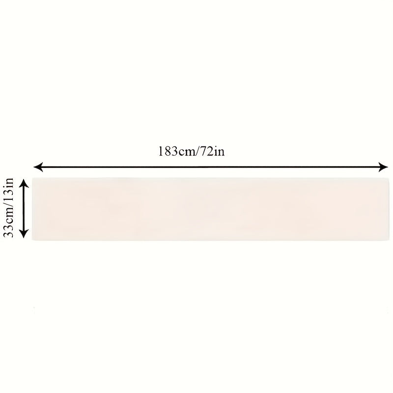 Linen Table Runner Retro Tulip Flower Kitchen Dinner Long Runner