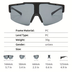 Men's Colorful Sunglasses for Outdoor Sports
