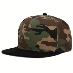 Camouflage Casual Baseball Cap Sunscreen Snap Back Hat Sports Dad Hats