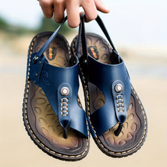Men's Casual Ring Toe Sandals Non Slip Flip Flop Shoes