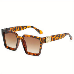 Women's Large Frame Sunglasses UV400 Outdoor Shades Glasses
