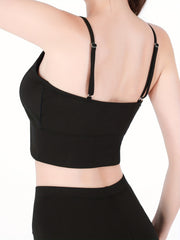 Workout Sports Bra Women Yoga Running Cami Crop Tank Top