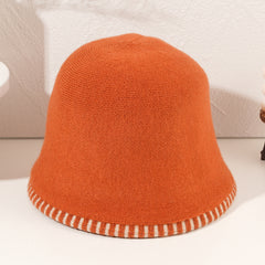 Wool Knitted Casual Double sided Bucket Hat Unisex Bucket Hat Assorted Colors