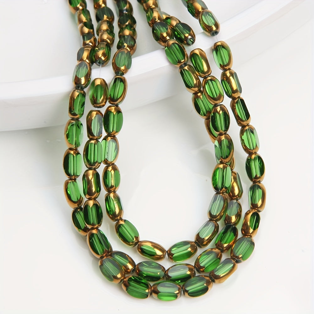 50pcs 4 5 7mm Faceted Glass Beads for Jewelry Making DIY Necklace Bracelet