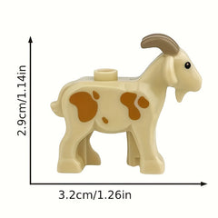 Animal Farm Theme Small Animals 4pcs Set