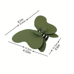 Matte Hai Claw Solid Shark Claw Ponytail Holder Hair Accessories For Women