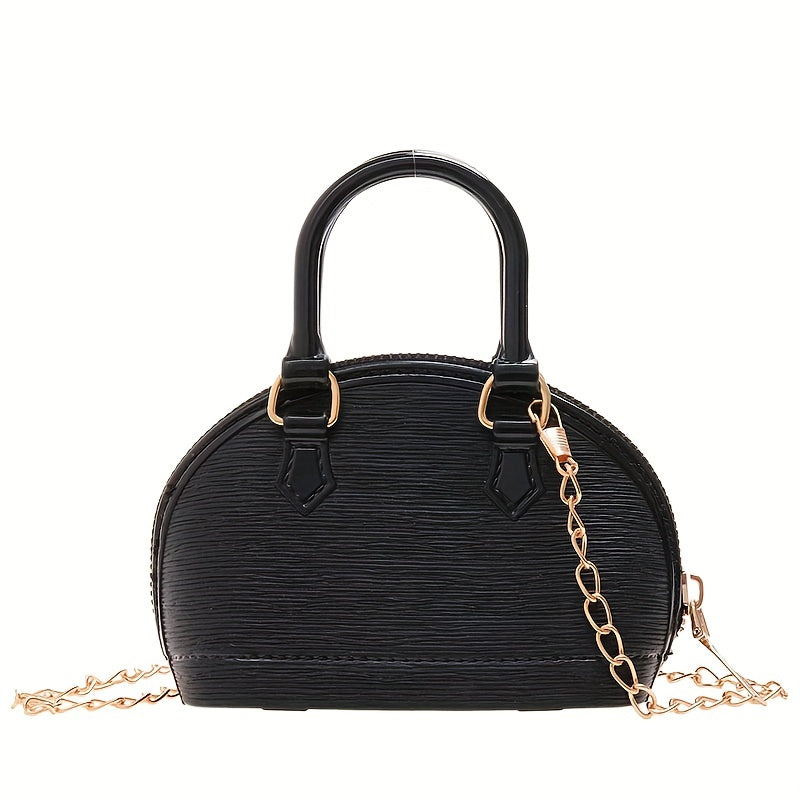 Mini Jelly Handbag Shell Chain Crossbody Bag Coin Purse