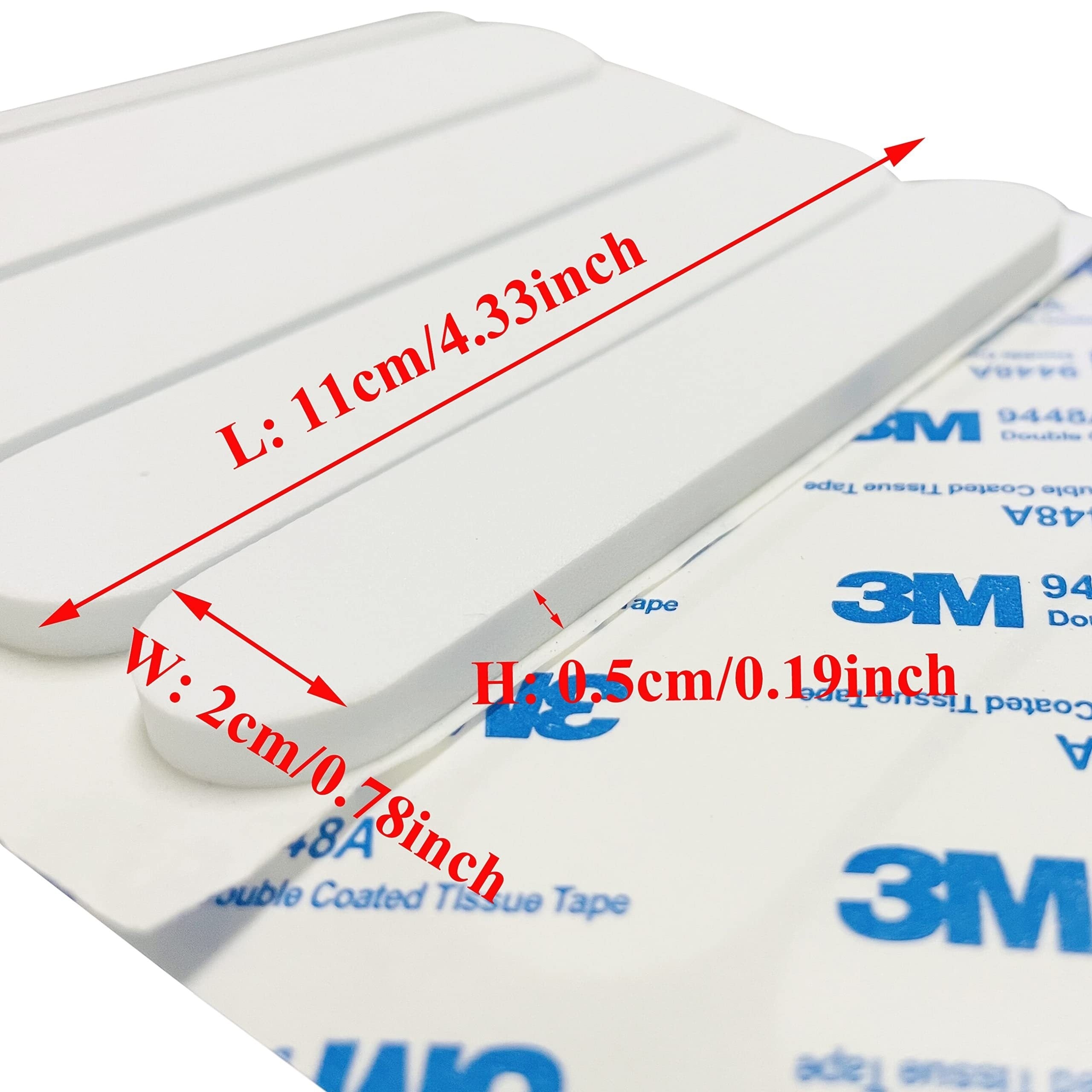 30pcs Hat Size Foam Reducing Tape Self Adhesive Sweatband