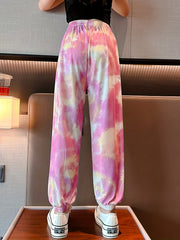 Girls Anti-mosquito Pants Loose Summer Sports Pants