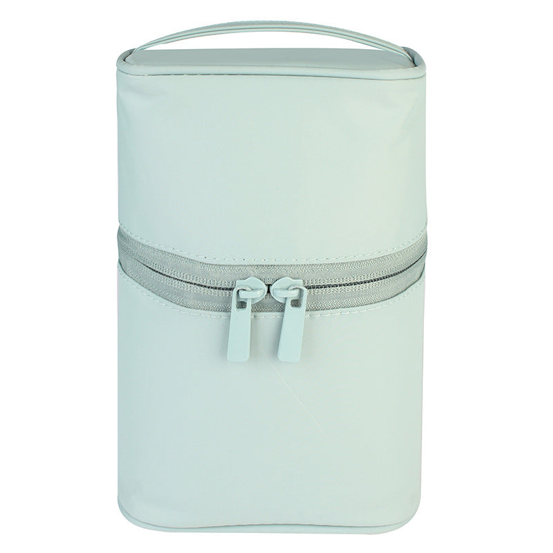 Cylinder Makeup Bag Small Brush Holder Organizer