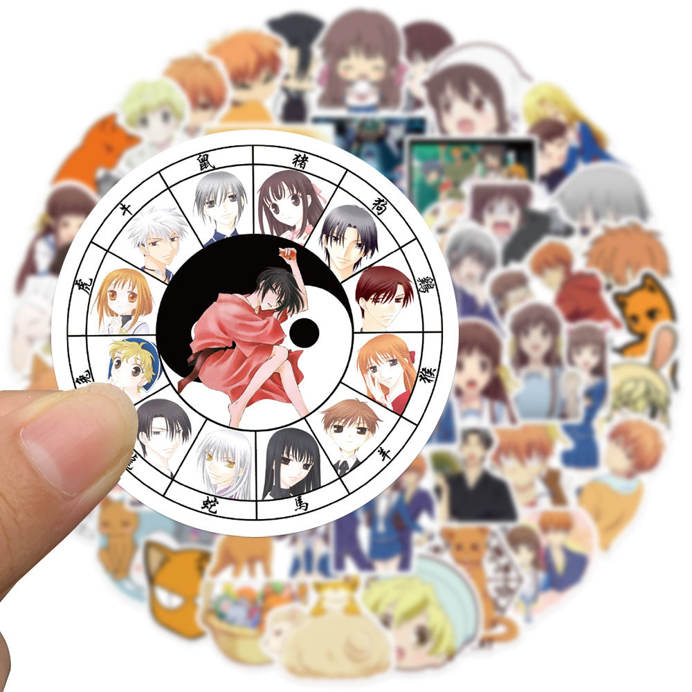 50 Anime Fruit Basket Posts Japanese Classic Anime Decorative Luggage