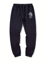 Skeleton Hand Poker Drawstring Joggers Men's Sweatpants