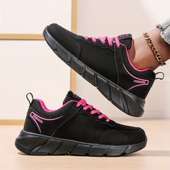 Casual Road Running Shoes Women's Front Tie Lightweight Hiking Shoes