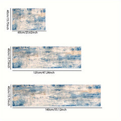 Abstract Style Light Rug Anti-skid Washable Carpet