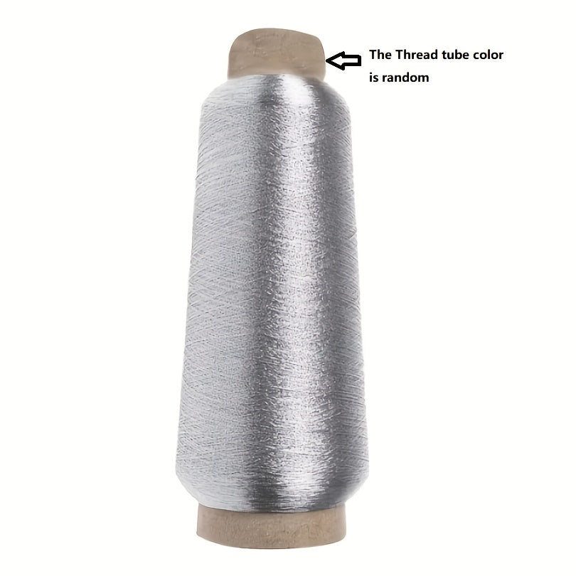 Golden Silvery Embroidery Thread Polyester Sewing Accessories