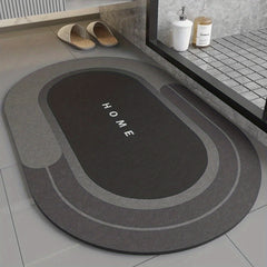 Absorbent Floor Mat Non Slip Fast Drying Soft Carpet Shower Tub