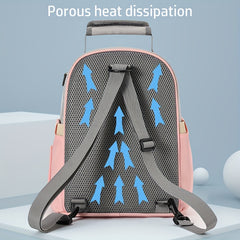 Insulated Backpack Large Capacity Meal Bag Essential for Work Travel Picnic
