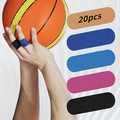 20pcs Elastic Finger Guard Patch Thumb Fixation Support Anti friction Sports Tap