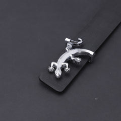 Men's Animal Pattern Business Leather Belt