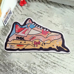 Anti-Slip Absorbent Mat for Sneakers - Durable Indoor Outdoor Doormat