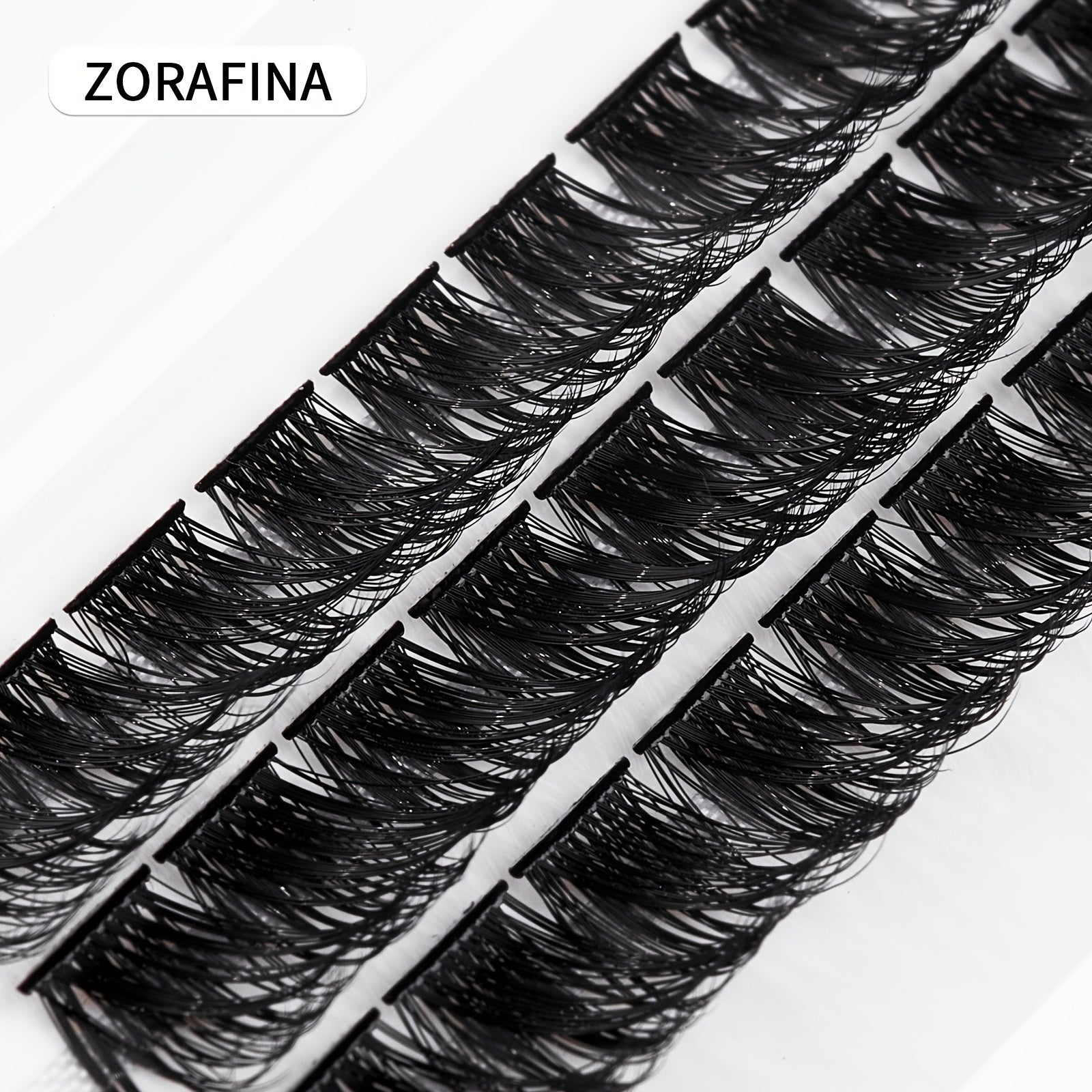 Thick False Eyelashes Cluster Volume Lashes