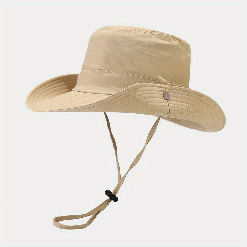 Unisex Sunshade Bucket Hat Quick Dry Sun Hat for Outdoor Travel