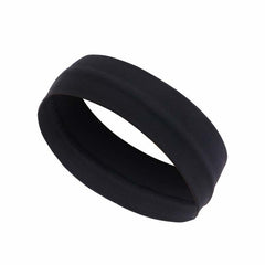 Solid Stretchy Sports Headband Non Slip Yoga Band Women's Sweatband