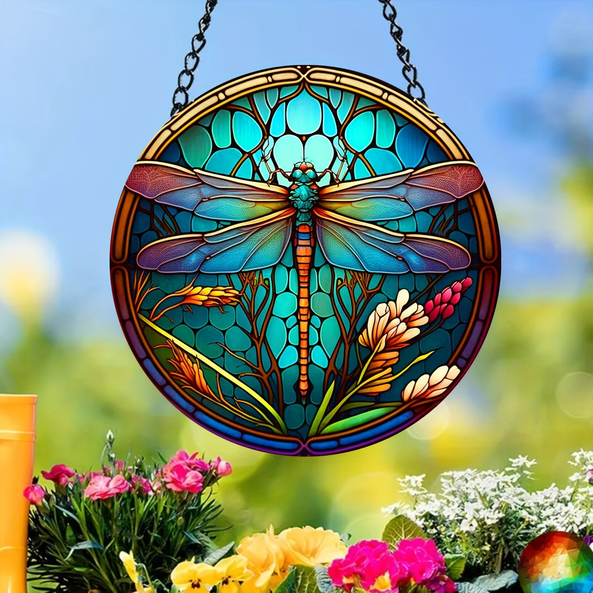 Dragonfly Window Hanging - Magical Home Decor Touch