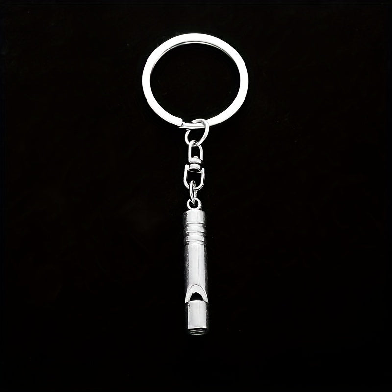 Survival Whistle Keychain Portable Life saving Whistle Car Key Chain