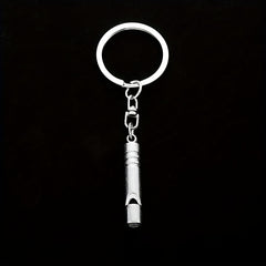 Survival Whistle Keychain Portable Life saving Whistle Car Key Chain