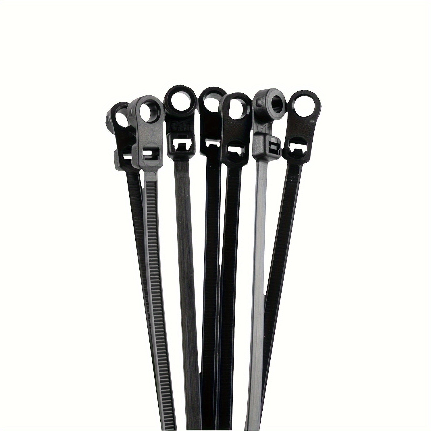 100pcs Cable Ties Reusable Nylon Zip Fasteners